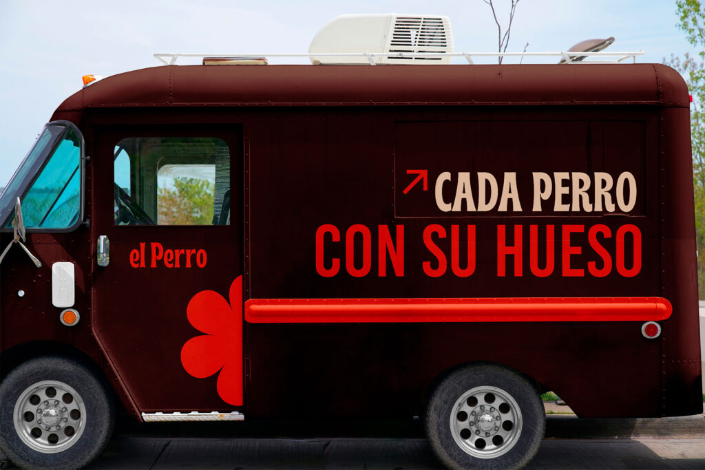 diseño de rotulos y vinilos para una food truck